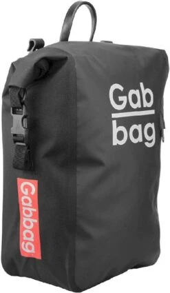 Gabbag Waterdichte Enkele Fietstas - 25 Liter - Zwart -Buitenuitrusting 0bbk510 100 08 resultaat