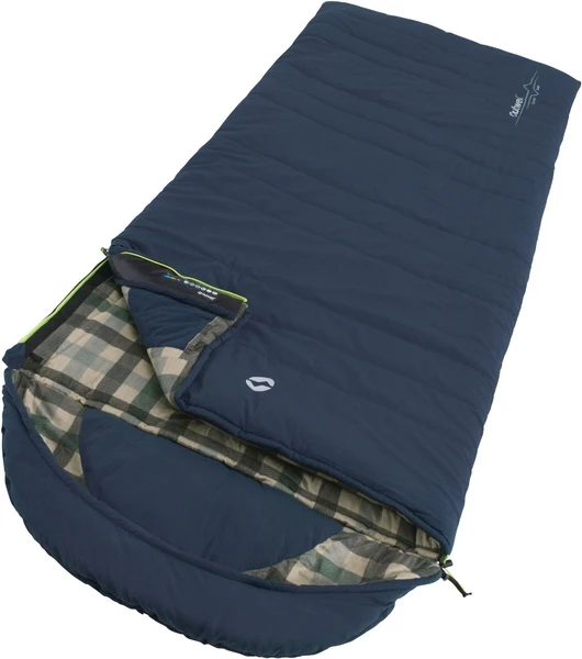 Outwell Camper Lux Slaapzak - Blauw 1 Outwell Camper Lux Slaapzak - Blauw