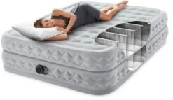 Intex Supreme Air Flow Luchtbed - Queensize - Ingebouwde Elektrische Pomp -Buitenuitrusting 1320 1900 64490 inuse 2023 300