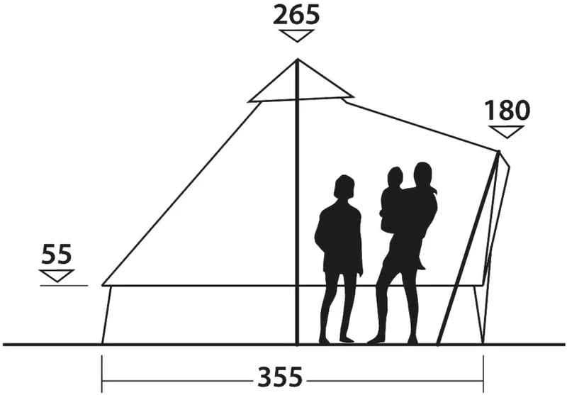 Easy Camp Moonlight Bell Tipi Familietent - 4/7 Persoons 15 Easy Camp Moonlight Bell Tipi Familietent - 4/7 Persoons - Afbeelding 15