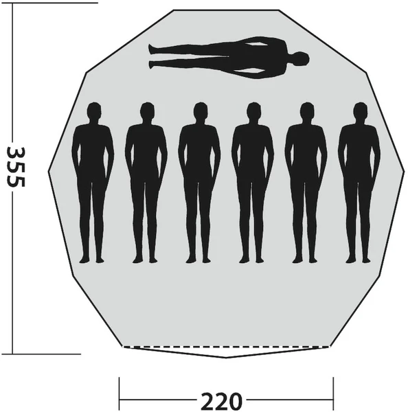 Easy Camp Moonlight Bell Tipi Familietent - 4/7 Persoons 16 Easy Camp Moonlight Bell Tipi Familietent - 4/7 Persoons - Afbeelding 16