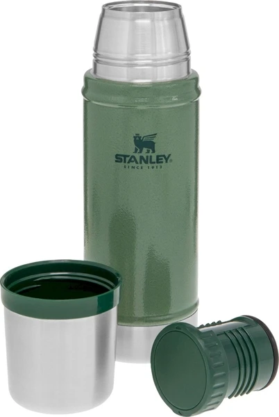Stanley The Legendary Classic Thermosfles - 470 Ml - Donkergroen 2 Stanley The Legendary Classic Thermosfles - 470 Ml - Donkergroen - Afbeelding 2