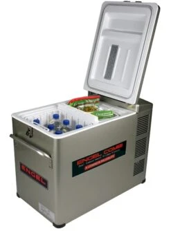 Engel MD45F-CD-P Dual-zone Compressor Koelbox - 40 Liter 7 Engel MD45F-CD-P Dual-zone Compressor Koelbox - 40 Liter -Buitenuitrusting 1900 1377 md45fcdp deckel offen freezer klein