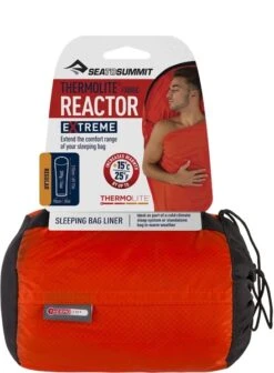 Sea To Summit Reactor Extreme Thermolite Mummymodel Lakenzak - Oranje -Buitenuitrusting 1900 1429 00974419 04