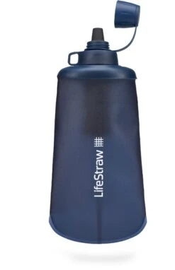 Lifestraw Peak Opvouwbare Waterfilter Fles - 650 Ml - Blauw 9 Lifestraw Peak Opvouwbare Waterfilter Fles - 650 Ml - Blauw -Buitenuitrusting 1900 1900 00104066 03