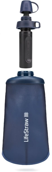 Lifestraw Peak Opvouwbare Waterfilter Fles - 650 Ml - Blauw 6 Lifestraw Peak Opvouwbare Waterfilter Fles - 650 Ml - Blauw - Afbeelding 6