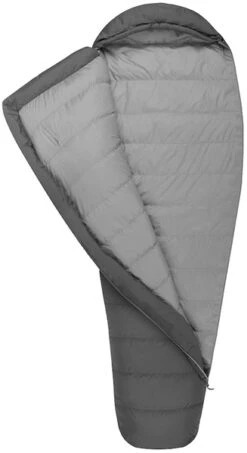 Sea To Summit Treeline Long Slaapzak - Grijs -Buitenuitrusting 1900 1900 sea to summit treeline tli down sleeping bag detail 4