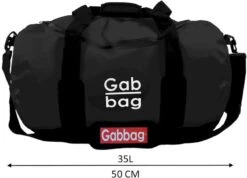 Gabbag Travel S 35L Waterdichte Tas - Zwart 5 Gabbag Travel S 35L Waterdichte Tas - Zwart -Buitenuitrusting 4 0jgr310 100 resultaat