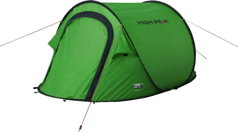 High Peak Vision 2 Pop-up Tent - 2 Persoons - Groen 2 High Peak Vision 2 Pop-up Tent - 2 Persoons - Groen - Afbeelding 2