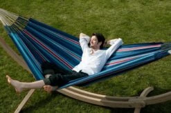 La Siesta Currambera 2 Persoons Hangmat - Blueberry -Buitenuitrusting 797 1200 cuh16 3 currambera blueberry cotton double classic hammock image 05