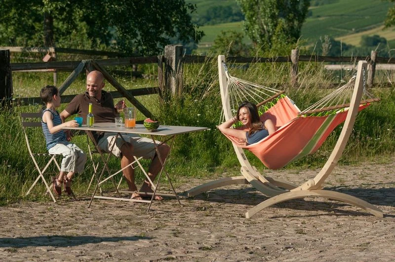 La Siesta Fruta 1 Persoons Hangmat - Mango 4 La Siesta Fruta 1 Persoons Hangmat - Mango - Afbeelding 4