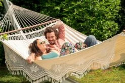 Amazonas Palacio 2 Persoons Hangmat - Beige -Buitenuitrusting 801 1200 a682 18 op 07 1