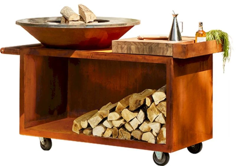 OFYR Island Corten 100 Pro Teak Wood 1 OFYR Island Corten 100 Pro Teak Wood