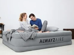Bestway AlwayzAire Comfort Luchtbed - Queensize - Ingebouwde Elektrische Pomp -Buitenuitrusting 900 1200 67706 18