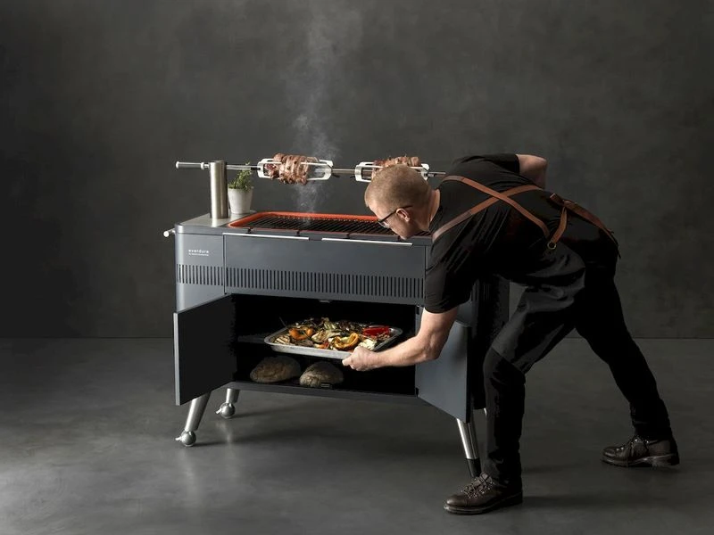 Everdure Hub Houtskool Barbecue - Zwart 6 Everdure Hub Houtskool Barbecue - Zwart - Afbeelding 6