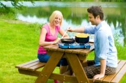 Campingaz Base Camp Lid - 2-pits Kooktoestel -Buitenuitrusting 900 1364 26402 6