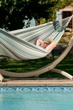 La Siesta Paloma 2 Persoons Hangmat - Olive -Buitenuitrusting 900 598 pah164ats161 ambiance 017