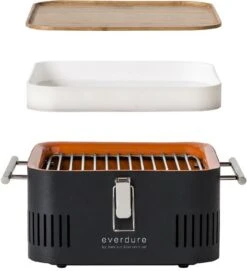 Everdure Cube Houtskool Barbecue - Zwart 5 Everdure Cube Houtskool Barbecue - Zwart -Buitenuitrusting 900 821 9312646028869 2