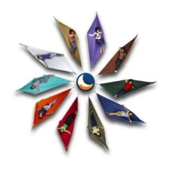 Ticket To The Moon Hangmat 1 Persoons Compact Single - Orange -Buitenuitrusting 900 900 web image flower hammock 195764554 2