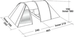 Easy Camp Galaxy 400 Steel Blue Tunneltent - 4 Personen -Buitenuitrusting 932 1900 3186c636 4f86 4c19 91d7 021f555dd42a 1280x960