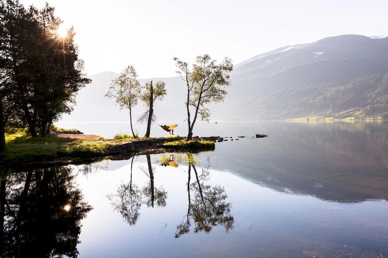 Amazonas Silk Traveller 1 Persoons Reishangmat - Techno 5 Amazonas Silk Traveller 1 Persoons Reishangmat - Techno - Afbeelding 5