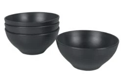 Bo-Camp Orville Melamine Serviesset - 16-delig - Antraciet -Buitenuitrusting bo camp orville antr 2