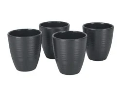 Bo-Camp Orville Melamine Serviesset - 16-delig - Antraciet -Buitenuitrusting bo camp orville antr 4