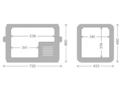 Dometic CFX3 55 Compressor Koelbox - 55 Liter -Buitenuitrusting cfx3 55