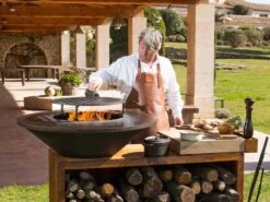 OFYR Island Corten 100 Teak Wood -Buitenuitrusting ofyr2 2