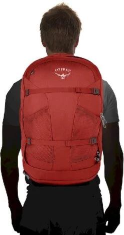 Osprey Farpoint Backpack - 40 Liter- Zwart -Buitenuitrusting osprey farpoint 40 zwart 4