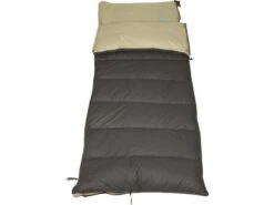 Polydaun Stern Slaapzak - Grijs -Buitenuitrusting stern detail 2